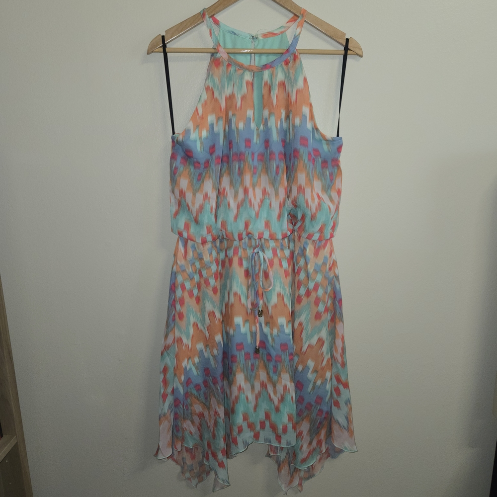 City Triangles Mint Green Dress